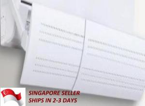 AIR CON WIND DEFLECTOR & WINDSHIELD – ADJUSTABLE / ANTI-CONDENSATION DESIGN / EASY INSTALLATION / BLOCK DIRECT WIND BLOW