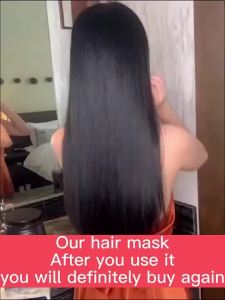 Hair  Hair Conditioner keratin hair treatment hair care products Repair damaged hair smooth hair 发膜500g