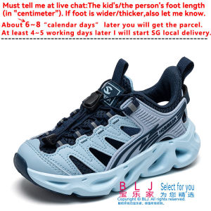 Kids Leisure shoes Buckle Cool 6 Years old Boys Sports New Fashion Style Hollowed-out Mesh Fabric Flexible Comfy EU Size:27-38 Toe-Closed Durable Non-slip Preschoolers Girls Casual Shoe Kindergarten Infants Primary School Students Lively Children Sandals