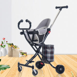 Beige รถเข็นเด็ก รถเข็นเด็กพับได้ รถเข็นเด็กแรกเกิด รถเข็นเด็ก 4 ล้อ รถเข็นเด็กพกพา รถเข็นเด็ก combi baby walking artifact