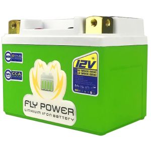 2026 4L-BS 5L-BS 12V 2Ah 3Ah CCA 160A 180A Lithium Motorcycle Starter Battery Scooter LiFePO4 Motorbike Waterproof Resistant With BMS