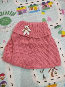 ÁO KHOÁC BÉ GÁI chất len giữ ấm cho bé 1 - 3 tuổi