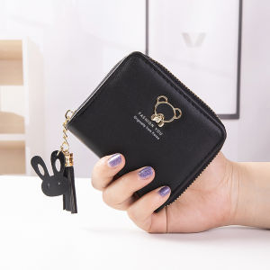 【PrettySet】 Ví Nữ Mới 2022 Ví Cầm Tay Da Ngắn Gập Đôi Cho Nữ Sổ Séc Ví Đựng Thẻ Tín Dụng