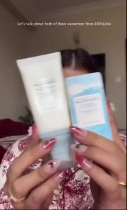 SKIN1004 Madagascar Cenla Asiatica Moisturizing Sunscreen Essence SPF50 PA++++ Sunblock Cream 50ml