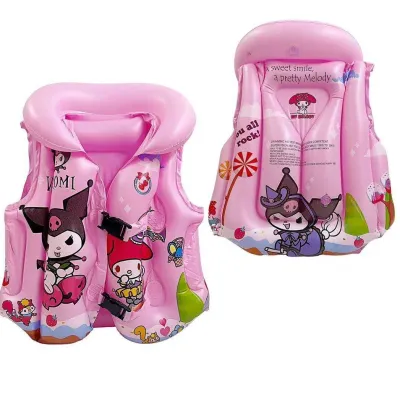 Childrens life jacket Cartoon inflatable swimming suit childrens inflatable vest swimming training inflatable vest swimming training buoyancy life jacket