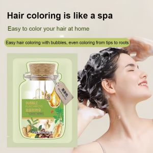 [Only coloring the hair not the skin] Plant ingredients DIY hair coloring shampoo