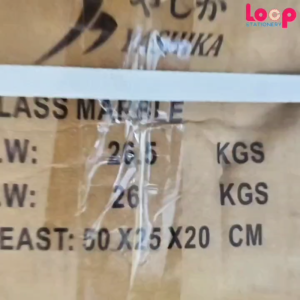 [LPStationery] Glass Marble Guli Pinball 100pcs One Box