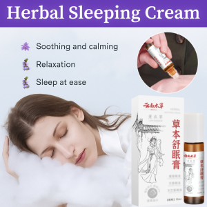 【Fall in love in three seconds】Herbal Sleeping Cream Sleep Aid Cream Roller Ball Application Calming Help Sleep