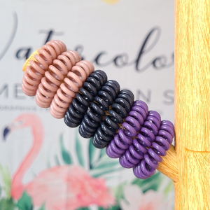 9pcs/set Korean Women Candy Color Elastic Hair Rope Hair Line Hair Bow Women High Elastic Hair Ties Hair Accessories