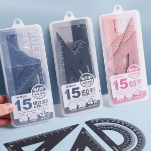 LMS70 คุณภาพสูง ทนทาน เรขาคณิต คณิตศาสตร์ การวัด โรงเรียน อุปกรณ์การร่าง เครื่องเขียนสอบ ไม้บรรทัดโลหะ ชุดไม้บรรทัดอลูมิเนียม