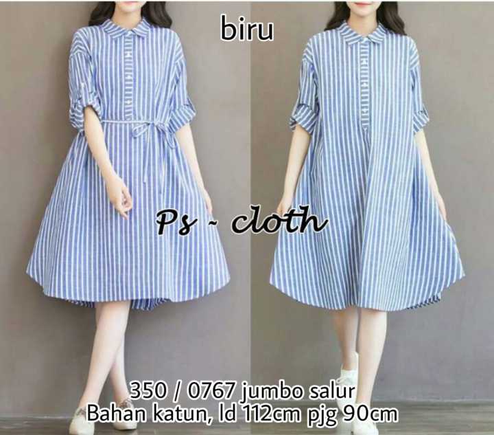 SHOPHAHOLICA88 - 350 Jumbo Salur - gl / mini dress wanita kekinian / daster  viral tiktok / dress vintage / korean style outfit / baju cewek model  terbaru / gaun / dress wanita / baju kondangan / gl2 | Lazada Indonesia