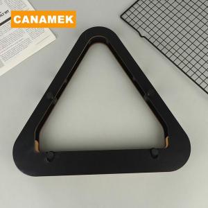 【CANAMEK】 Professional Pool Ball Rack Adjustable 8 9-Ball Triangle For Tournament Play Heavy Duty Billiard Accessories 1PC