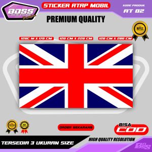 AT 02 - STIKER ATAP MOBIL UNIVERSAL BRIO INNOVA SIGRA JAZZ SEDAN MOBILIO CIVIC BRV - CUP ATAS MOBIL
