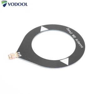 VODOOL Donut Broadband Antenna Frequency 10kHz-180MHz Donut Wideband Antenna Shortwave Antenna for SDR Walkie Talkie