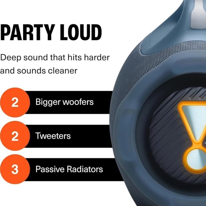 🔥รับประกัน 3 ปี 🔥 JB_l BoomBox4 ลำโพงบลูทูธ Portable Bluetooth Speaker ...