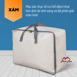 Túi đựng quần áo chăn mền bằng nhựa PVC chống thấm nhiều kích cỡ - M146