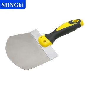 SHNGki Thép không gỉ Putty dao tường sơn thạch cao bay ARC tro xẻng sơn thức ăn điền scraper lưỡi thìa công cụ xây dựng