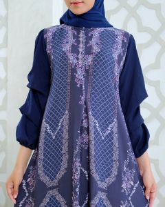 Lalucuku Baju Wanita Gamis Mariyyah Dress Raya Homey Muslim Syari Busui Frendly Kekinian 2025