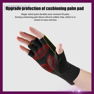 【YEZE】 Summer Breathable Half Finger Cycling Gloves Ultralight Road Bike Gloves Anti-Slip Silicone Pad Cooling Gear