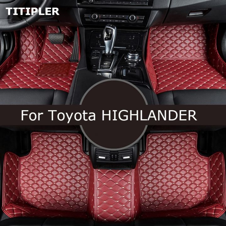 [A Car Home083] TITIPLER Car Floor Mats For Toyota HIGHLANDER KLUGER