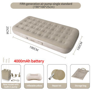 KangDaCheng COD Inflatable mattress for outdoor camping tent air mattress automatic air bed for sleeping on the ground suitable for home use