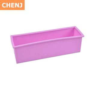 [COD] CHENJ KITCHEN 1200g Silicone Soap Mould Rectangular Toast Loaf Mold Handmade Form Soap Tool