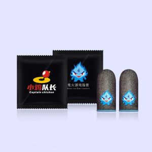 SKJK Mobile Phone For PUBG Thumb Protector Finger Cots Non-slip Sweatproof Gaming Thumb Gloves Finger Gloves Fingertips Cover Gaming Finger Sleeve