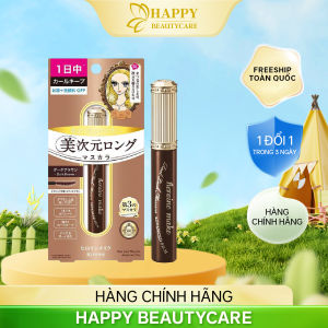 Mascara Nâng Cong và Làm Dài Mi Dạng Màng Film Kissme Heroine Make Real Lash Phiên Bản Hoàng Gia 6g ( Màu Nâu Đen )