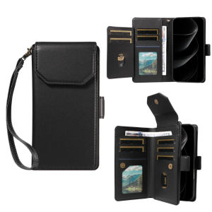 Multi-Card Slots Leather Case For iPhone 17 air Pro Max Flip Wallet Card Cover For iPhone 16 15 14 13 Pro Max