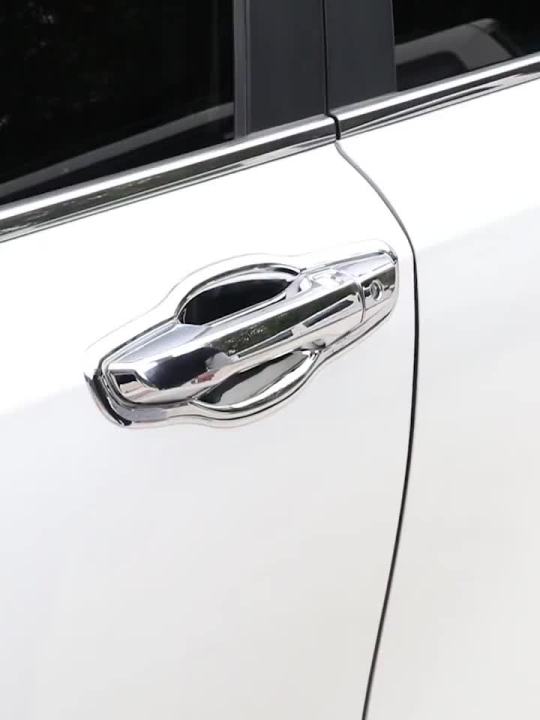 Custodia Portachiavi TPU Per Hyundai Solaris 2021, I30, Santa Fe, Kona, Accent, Verna | Guscio Morbido 4 Pulsanti Con Portachiavi (Rosso)