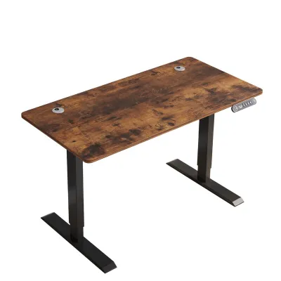 Mxtark 43 inches 1.1M Height Adjustable Standing Desk Electric Table With Wheels
