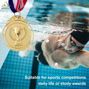 30pcs 2inch Gold Silver Bronze Award Medal with Neck Ribbon 1st 2nd 3rd Prize Medal Winner Medal for Competitions Party