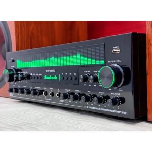 Amply karaoke bluetooth Sunbuck SR 5800 Starklok 9200Amly công suất lớn 1200w âm ly 7.1 Âm ly kèm giàn equalize
