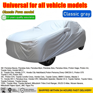 【Resistant Class 13 Typhoon】 Universal car cover  outdoor protection car cover Sunscreen/Windproof/Dust-proof/waterproof size:M/L/XL/XXL/3XL With reflective strips For Coupe Sedan SUV car cover sedan auto exterior covers车罩