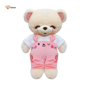 Boneka Beruang Jumpsuit 25" STD BONEY BONITA With Baju Pinguin Rabbit Lucu By ISTANA BONEKA
