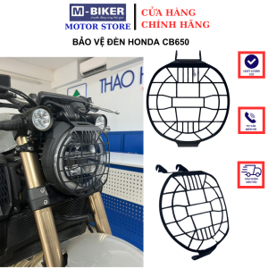 Bảo vệ đèn CB650 che đầu đèn dành cho Honda CB650 được cắt chấn CNC thép nguyên tấm.