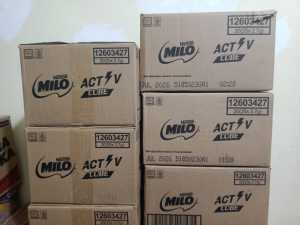 1 Dus Milo Activ Cube isi 20 pack