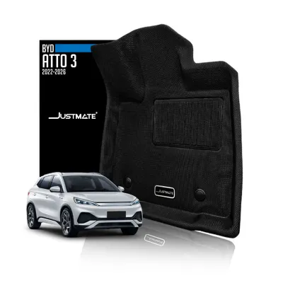 JUSTMATE BYD พรมปูพื้นรถยนต์ ATTO 3 2022 - 2026 Fullset