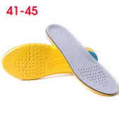 SRIEI 1Pair Memory Foam Thick Absorption Sports Insoles for Men Women