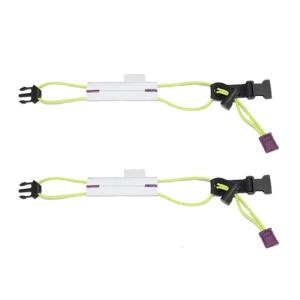 2pack Skiing Boot Strap Elastics Reflective Strap Tactically Leg Tie Boot Strap for Running Adventures