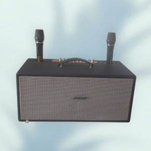 Loa Kéo Karaoke Cao Cấp Chống Hú Hệ Thống 4 Loa Công Suất Lớn Tặng Kèm 2 Micro Không Dây Hát Cực Nhẹ Chất Âm Trong Sáng Hỗ Trợ Nâng Tiếng - Loa Xách Tay Karaoke Volume Chỉnh Riêng Cho Mic Và Nhạc BH 12T