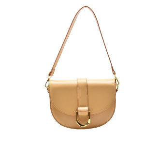 Carlio Korean Style Ladies Underarm Bag Womens Shoulder Bag Brown WHB0016