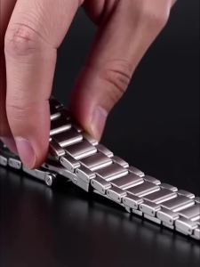 Watch Band Strap Stainless Steel 20mm 22mm Men Women Straight End Bracelet Silver Rose Gold Watchband Clasp Accessories