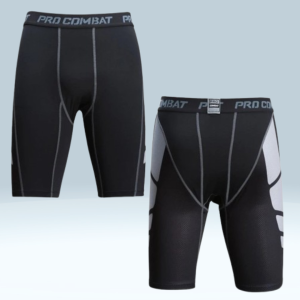 ( EVA ONLINE) Mens 3/4 tights Cool Dry Sports Tights Pants Baselayer Running Leggings Basketball Leggings Short Pants