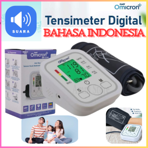 PROMO TaffOmicron Tensimeter Digital Pengukur Tekanan Darah Bahasa Indonesia otomatis akurat BW-3205
