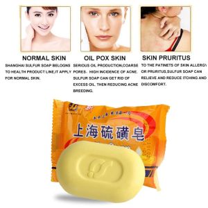 CALLIVEN Fungal Acne Conditions Pimple Dermatitis Eczema Bath Whitening Shampoo Scabies Anti Soap Sulfur Soap