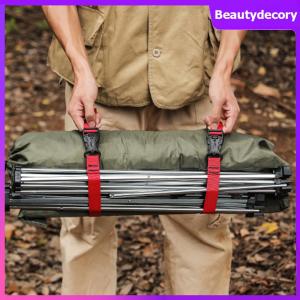【New Arrival】 2x Nylon Cargo Tie Luggage Belt Strap Camping Hiking Outdoor Fixed Buckle Ropes