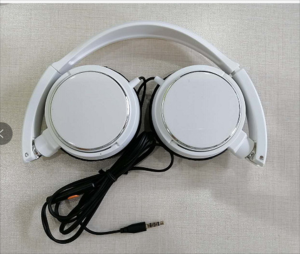 YOVONINE Original Foldable Wired Over Headsets with Mic Bass Sound Music Stereo Earphone 3.5mm Audio Cable Gaming Headset for Gamer Smartphones