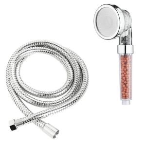 Vòi Sen Tăng Áp Có Hạt Lọc Nano Kháng Khuẩn Chất Liệu Inox Cao Cấp