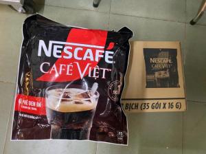 Cà phê đen đá NesCafe Cafe Việt - Túi 560g (16g x 35 Gói)
